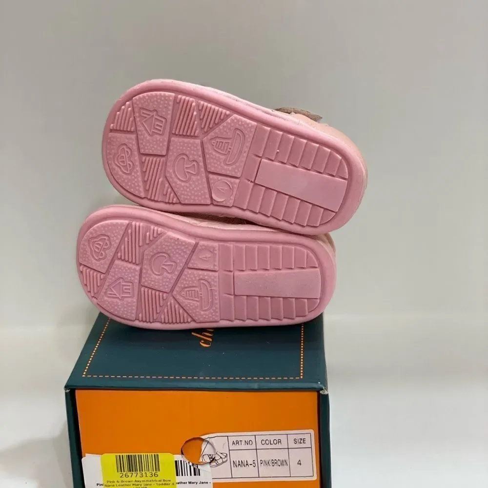 Chulis Baby Girls Shoes sz 4 Leather Mary Janes NEW # bag CT